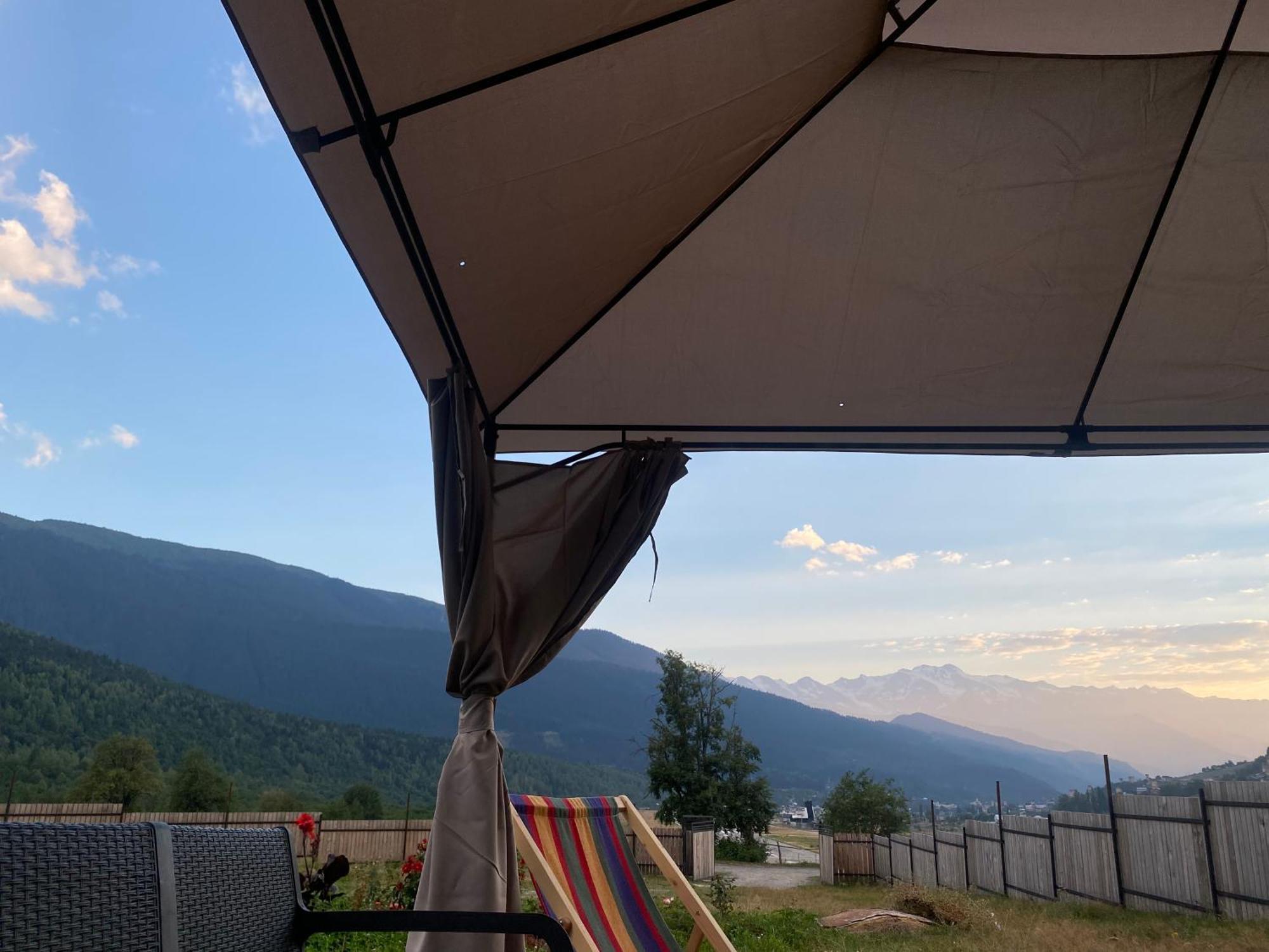 Mestia Villas Bagian luar foto