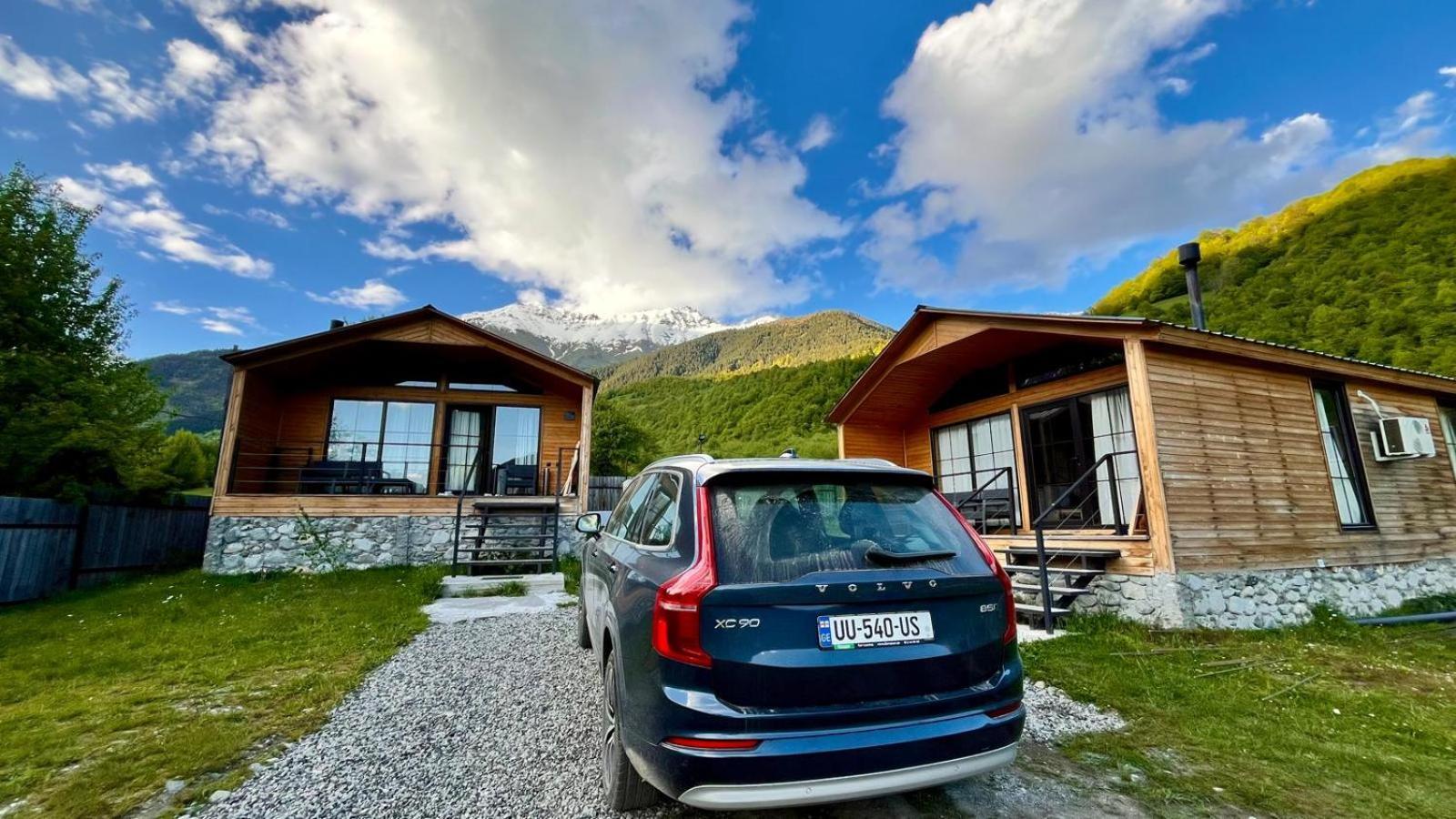 Mestia Villas Bagian luar foto